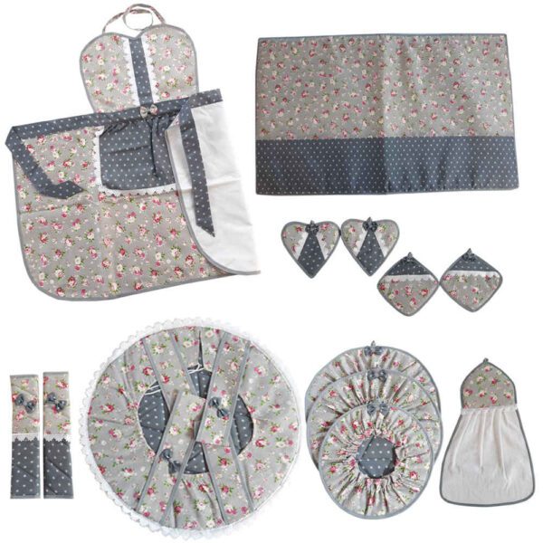 Price and Buy 13 Piece Floral Kitchen Apron Set Model Shokoofa_68fd26fd3e732.jpeg Price and Buy 13 Piece Floral Kitchen Apron Set Model Shokoofa