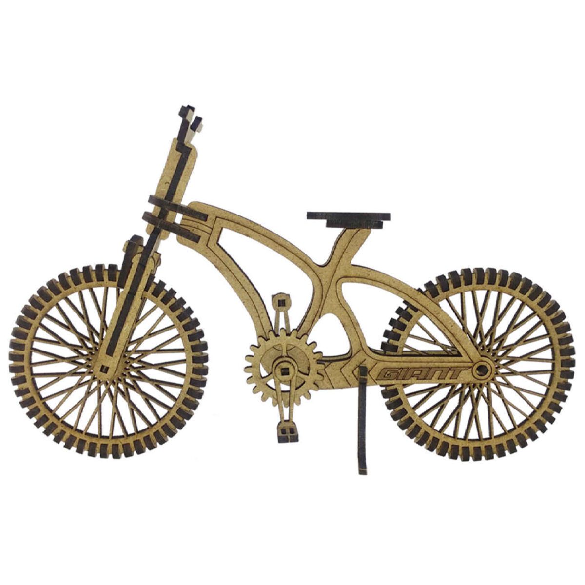 Price and Buy 130-Piece Wooden 3D Puzzle Model Kit – Bicycle