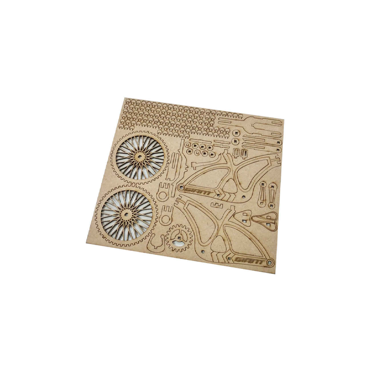 Price and Buy 130-Piece Wooden 3D Puzzle Model Kit – Bicycle - Image 3