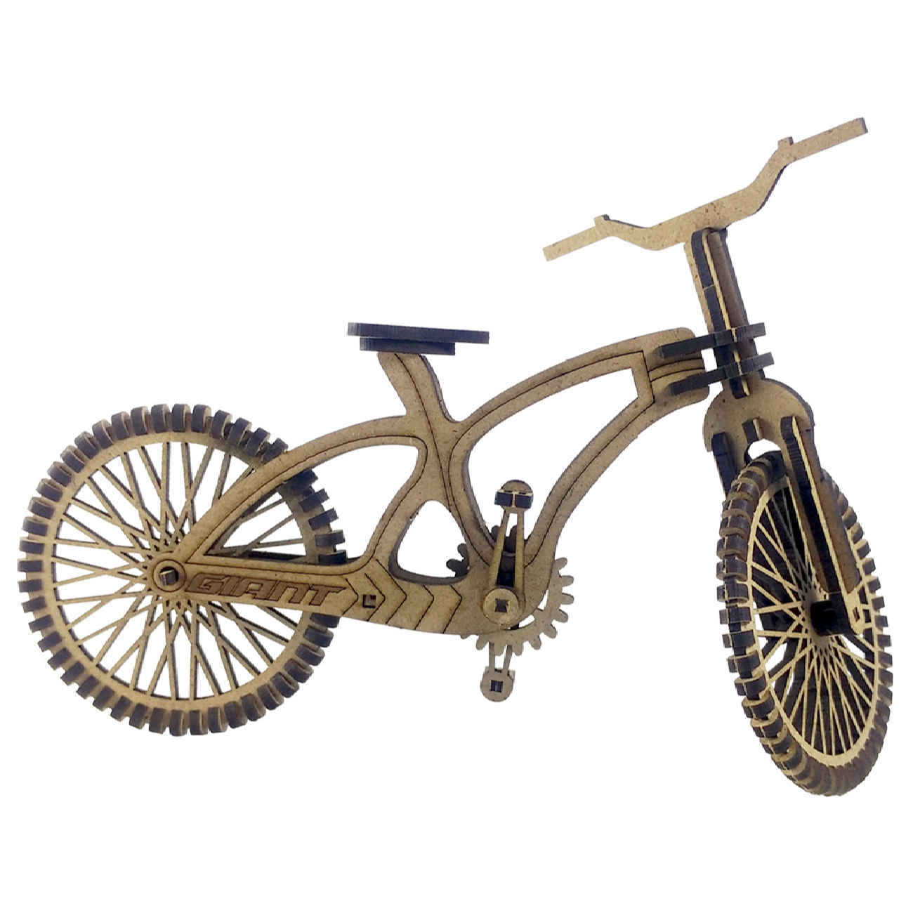 Price and Buy 130-Piece Wooden 3D Puzzle Model Kit – Bicycle - Image 4