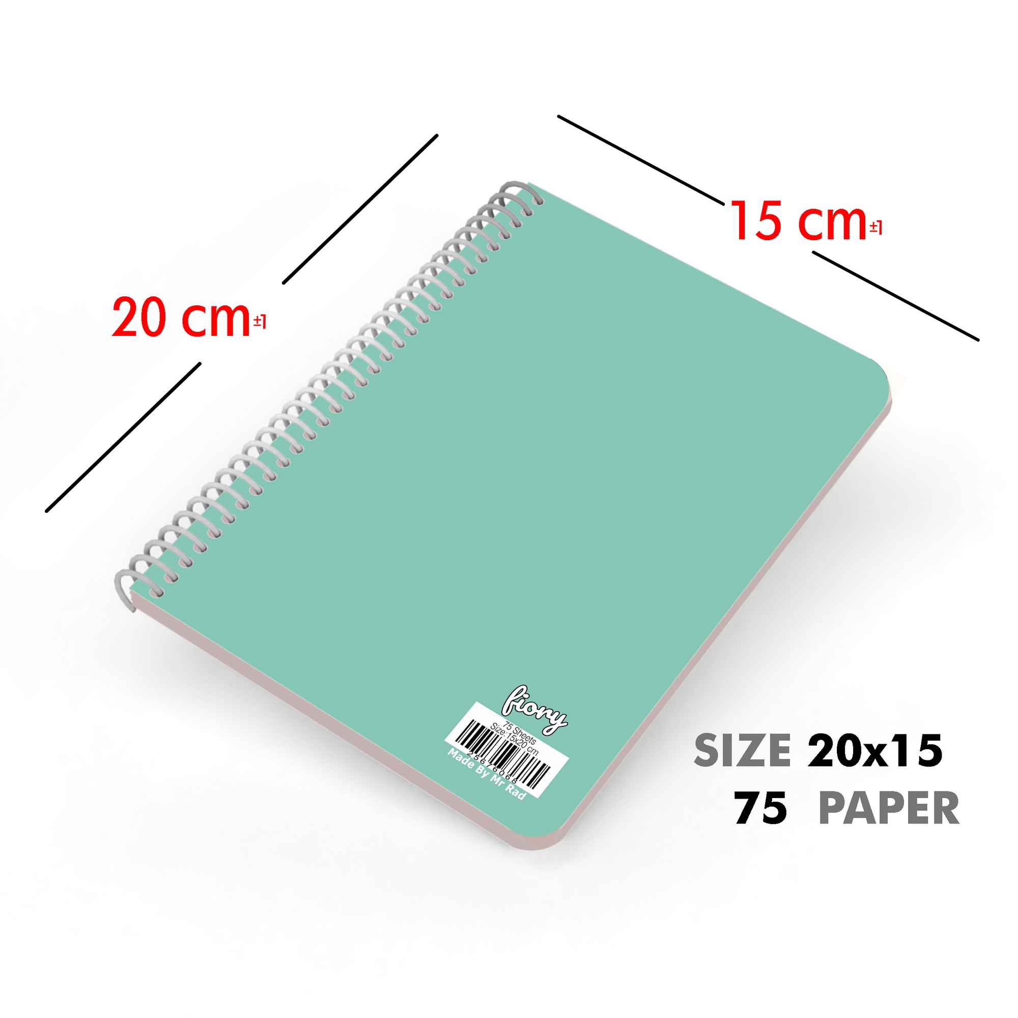 Price and Buy 1403 Persian Daily Planner Calendar Notebook Spring Pattern - Image 4