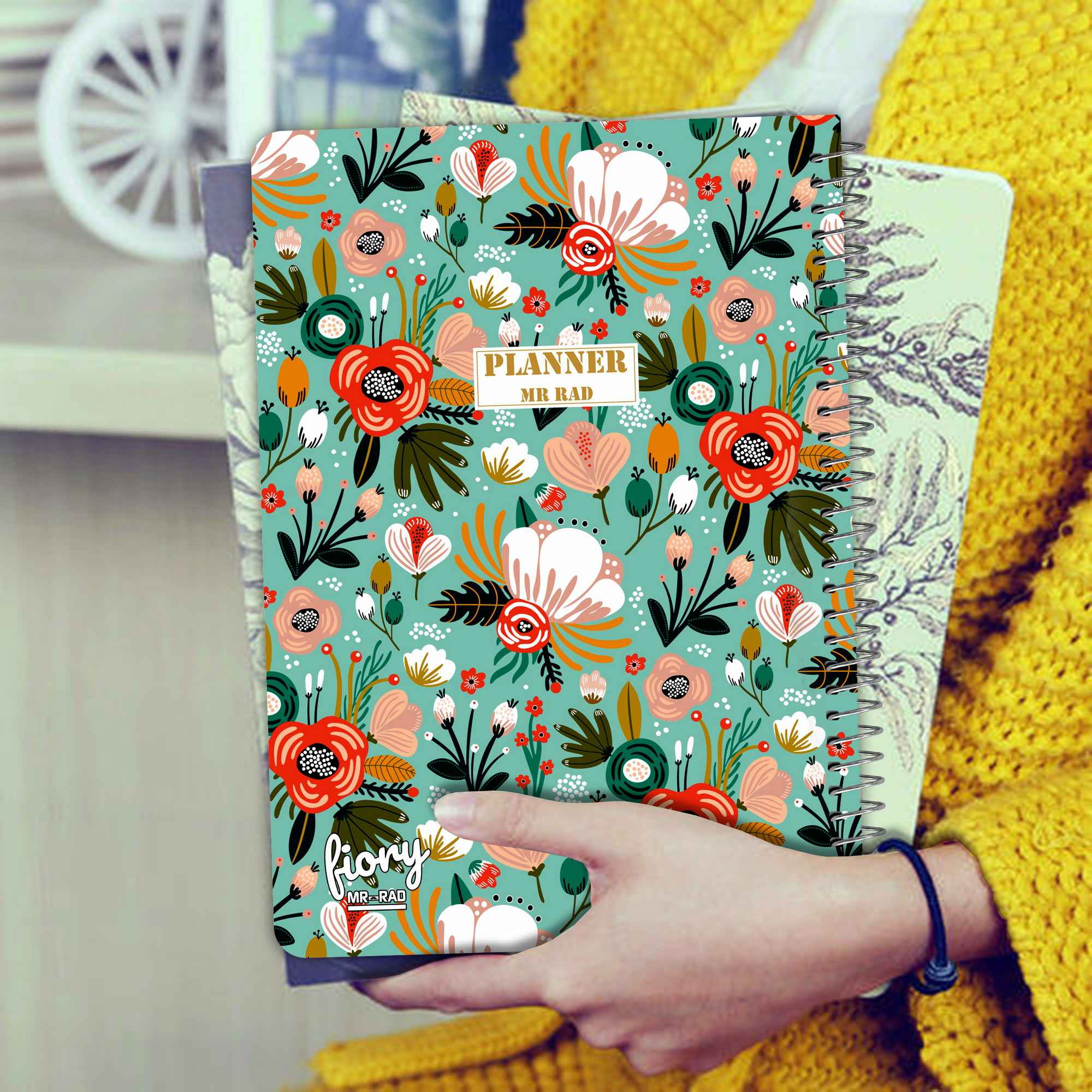 Price and Buy 1403 Persian Daily Planner Calendar Notebook Spring Pattern - Image 7