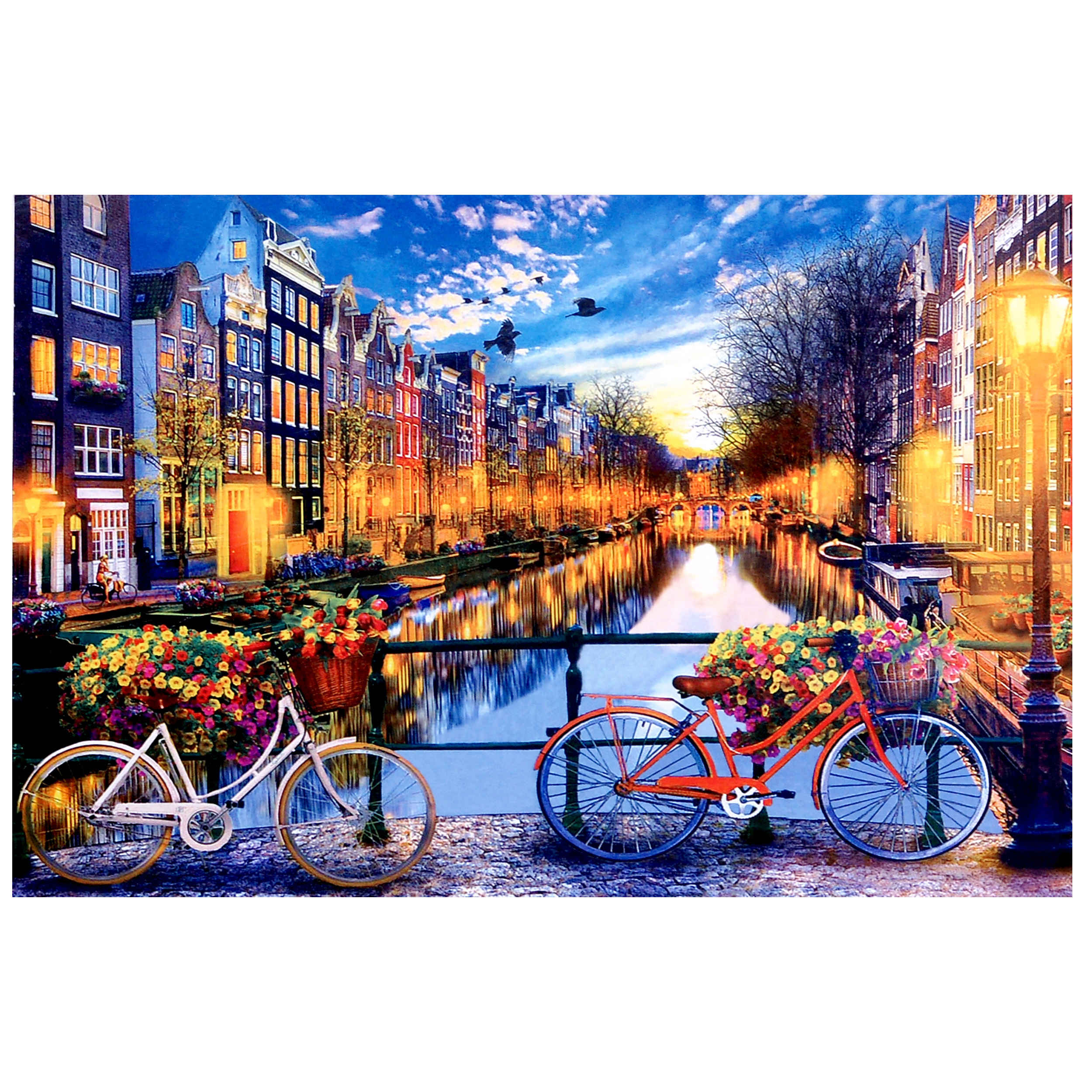 Price and Buy 2000-Piece Jigsaw Puzzle: Bicycle & Nature Design – Perfect for All Ages - Image 5