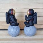 Price and Buy 2Piece Astronaut Model Statue Set A Stunning Space-Themed Decor for Your Home - Image 3