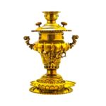 Price and Buy 3-Piece Brass Charcoal Samovar Set, Pichi Model