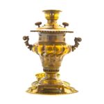 Price and Buy 3-Piece Brass Charcoal Samovar Set, Pichi Model - Image 3