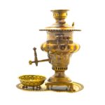 Price and Buy 3-Piece Brass Charcoal Samovar Set, Pichi Model - Image 4
