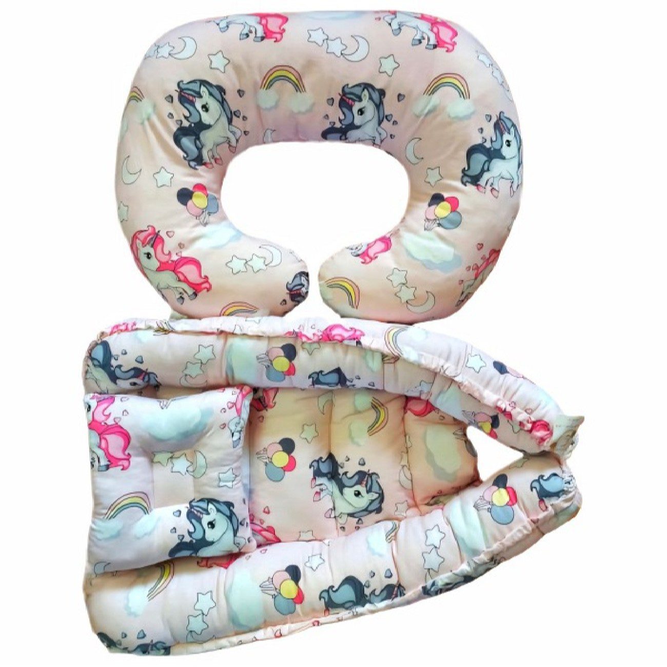 Price and Buy 3 Piece Cotton Baby Lounger Set Model Unicorn - Image 6