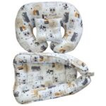 Price and Buy 3 Piece Cotton Baby Nest Set with Animal Design