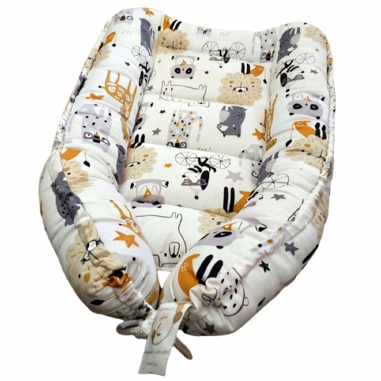 Price and Buy 3 Piece Cotton Baby Nest Set with Animal Design - Image 5