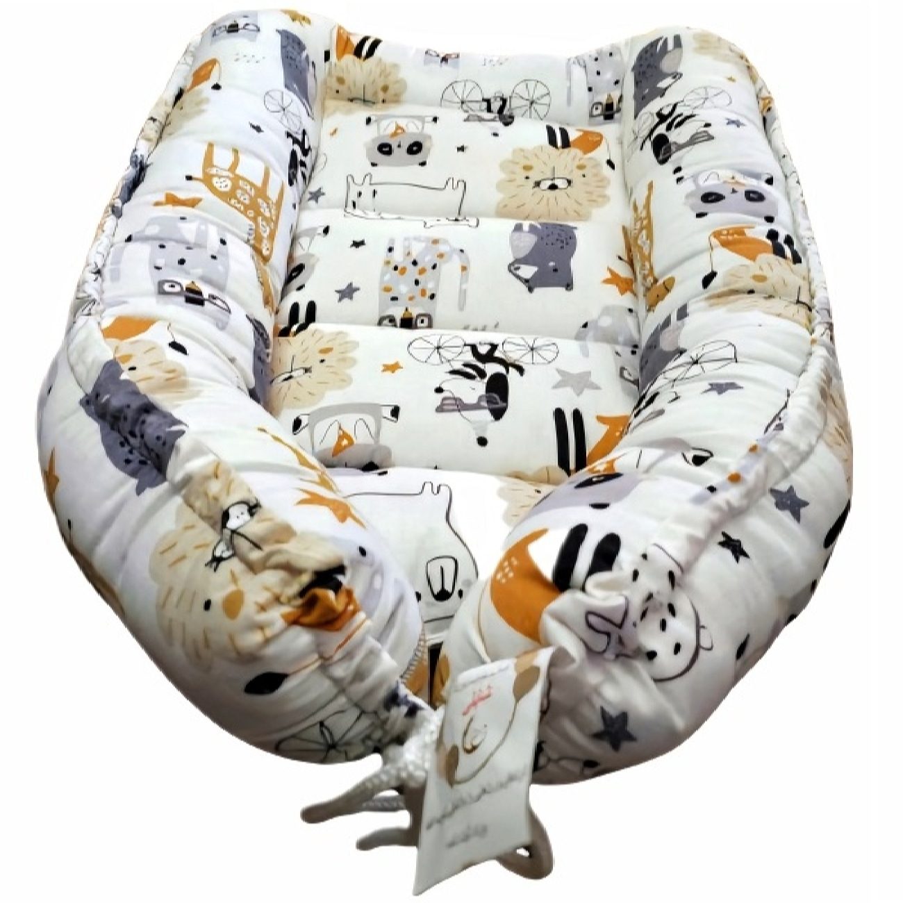 Price and Buy 3 Piece Cotton Baby Nest Set with Animal Design - Image 7