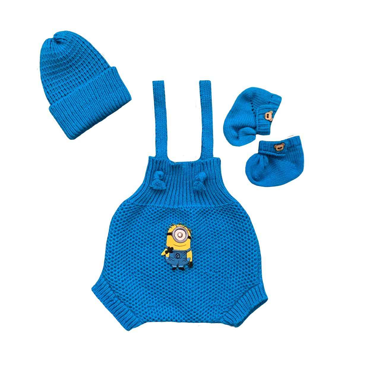 Price and Buy 3-Piece Infant Knitted Clothing Set Model Minions (4-6 months)
