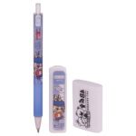 Price and Buy 3-Piece Purple Labubu Mechanical Pencil Set – Includes Lead Refills & Erasers