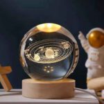 Price and Buy 3D Crystal Ball Night Light in Solar System Design Fantasy Glowing LED Lamp - Image 5