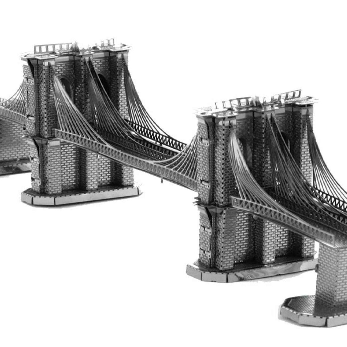 Price and Buy 3D Metal Puzzle – Brooklyn Bridge Suitable for Kit & Adults - Image 3