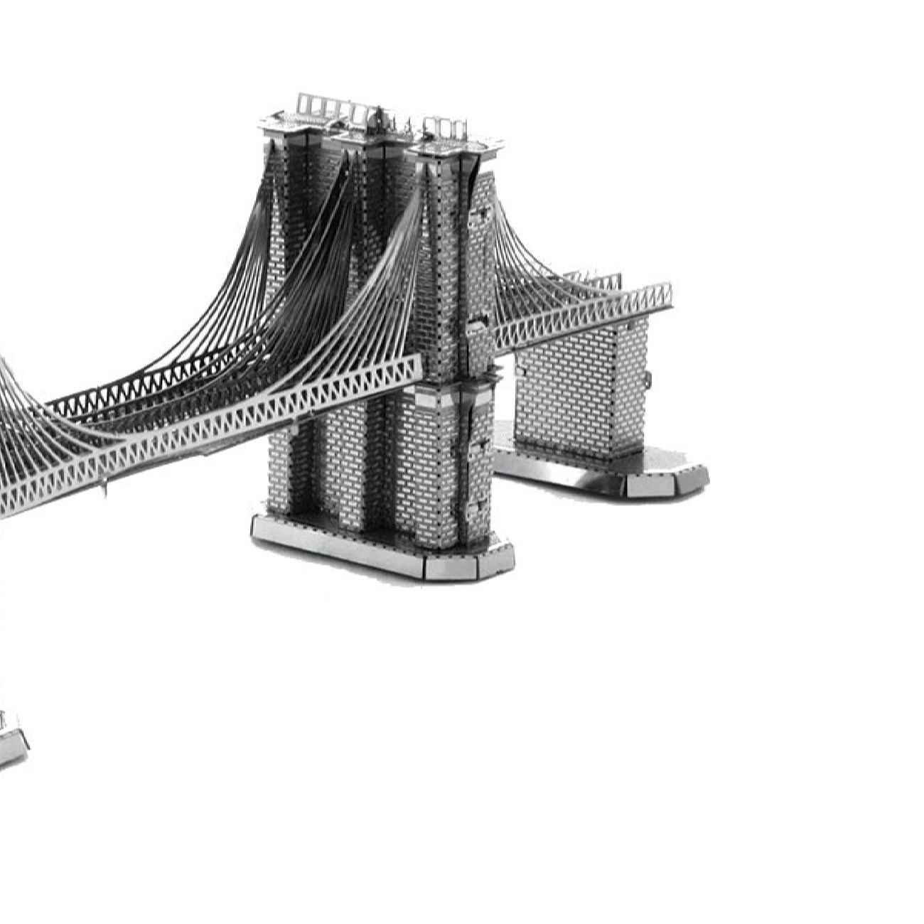 Price and Buy 3D Metal Puzzle – Brooklyn Bridge Suitable for Kit & Adults - Image 5