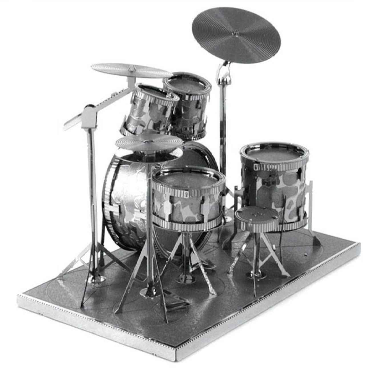 Price and Buy 3D Metal Puzzle – Drum Set Suitable for Kids & Adults - Image 4