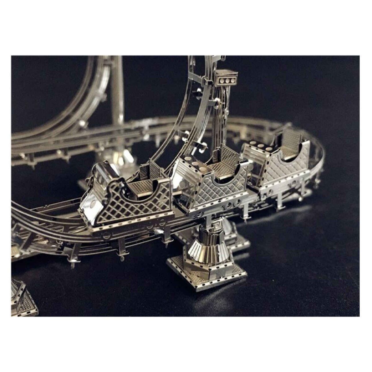Price and Buy 3D Metal Puzzle – Roller Coaster Model Kit - Image 3