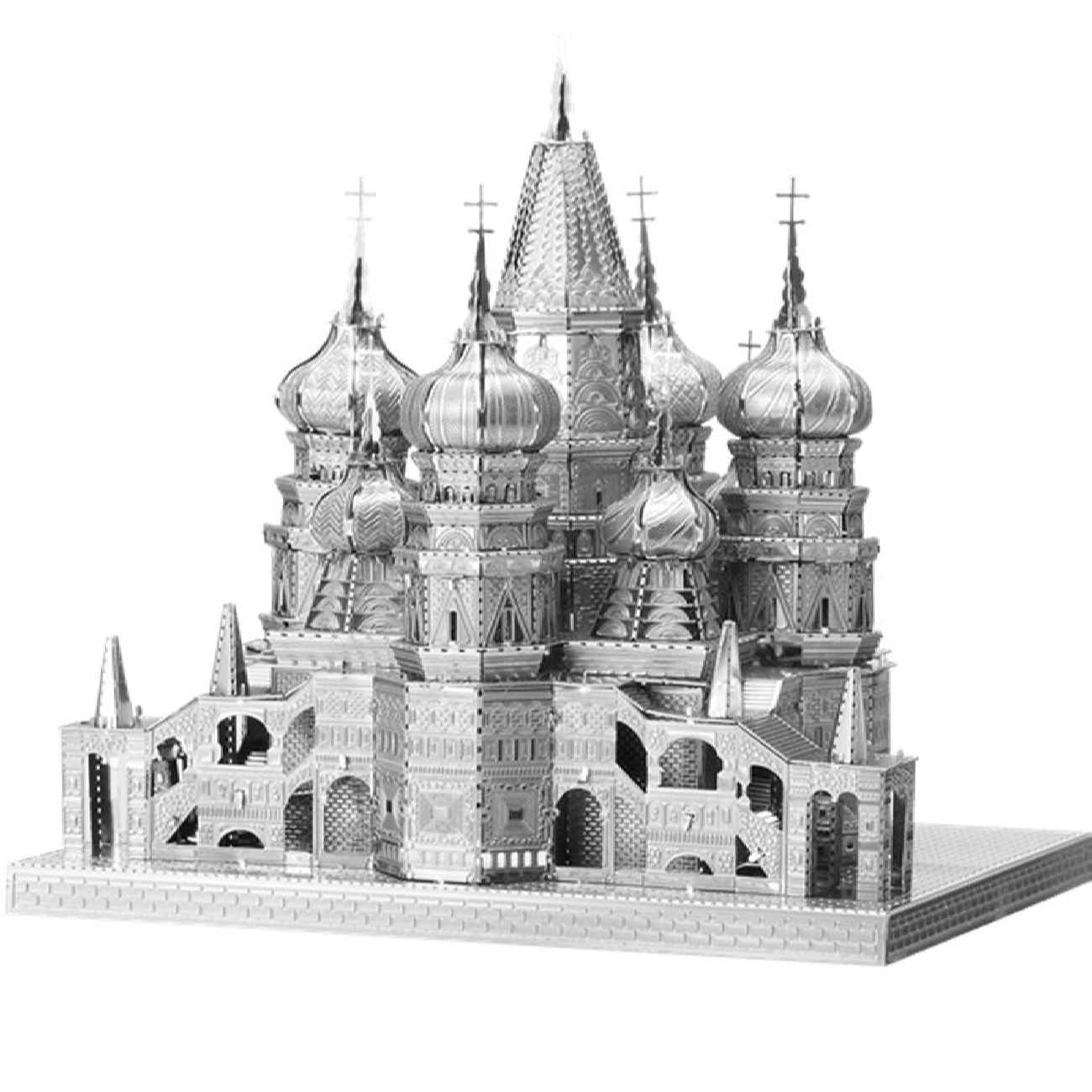 Price and Buy 3D Metal Puzzle – Saint Basil’s Cathedral Model Kit - Image 4