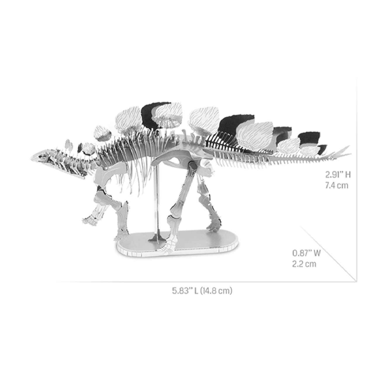 Price and Buy 3D Metal Puzzle – Stegosaurus Model Kit