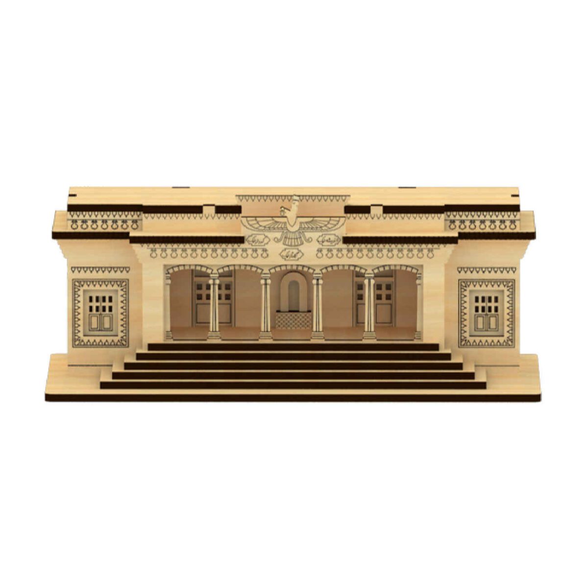Price and Buy 3D Wooden Puzzle – Persian Fire Temple Model Kit