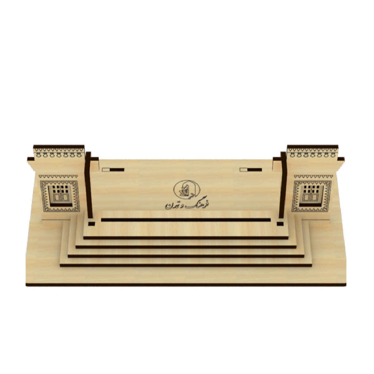 Price and Buy 3D Wooden Puzzle – Persian Fire Temple Model Kit - Image 4