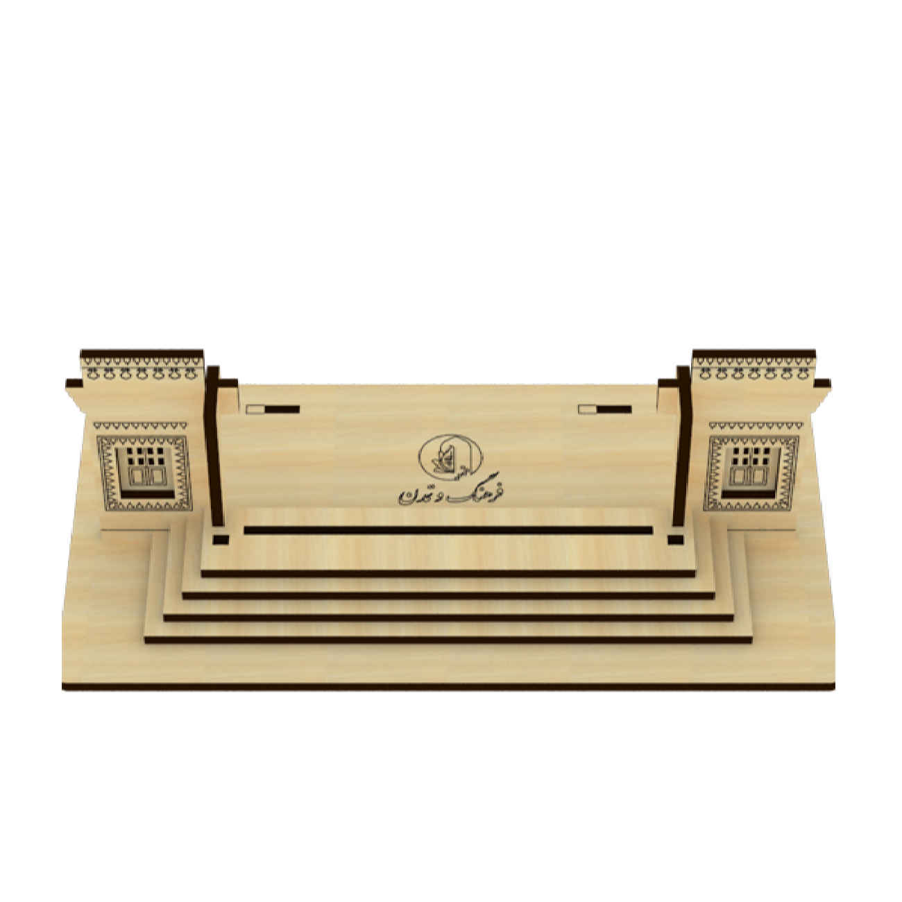 Price and Buy 3D Wooden Puzzle – Persian Fire Temple Model Kit - Image 4