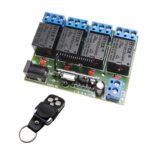 Price and Buy 4-Channel 433 MHz Code Learning Remote Control Board with High Power Relays - Image 3