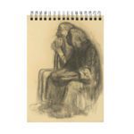 Price and Buy 40-Page Sketchbook – Master the Sitting Human Figure with Keth Klovitz Style