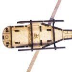 Price and Buy 49-Piece Wooden 3D Puzzle Model Kit – Helicopter - Image 3