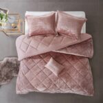 Price and Buy 5-Piece Single Velvet Bedding Set – California Model