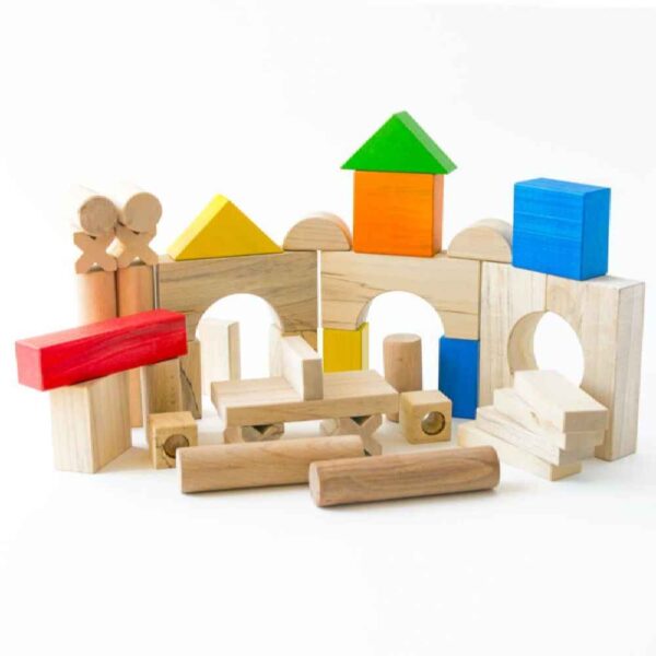 Price and Buy 50-Piece Wooden Geometric Brain Teaser Puzzle – Comprehensive Challenge