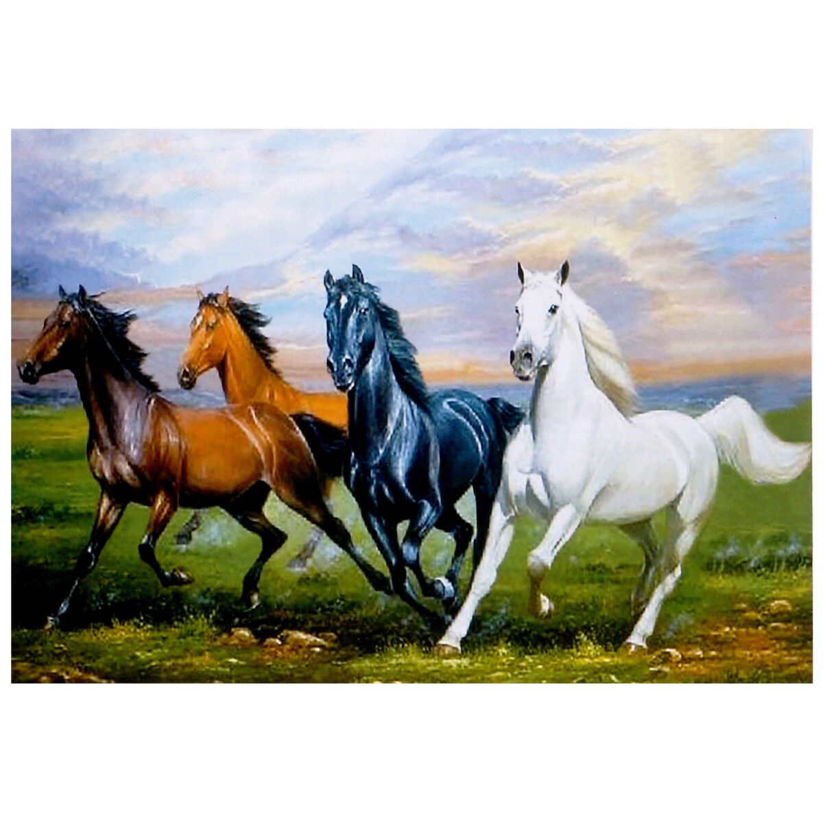 Price and Buy 500-Piece Jigsaw Puzzle: Horses – Graceful Equine Imagery - Image 3