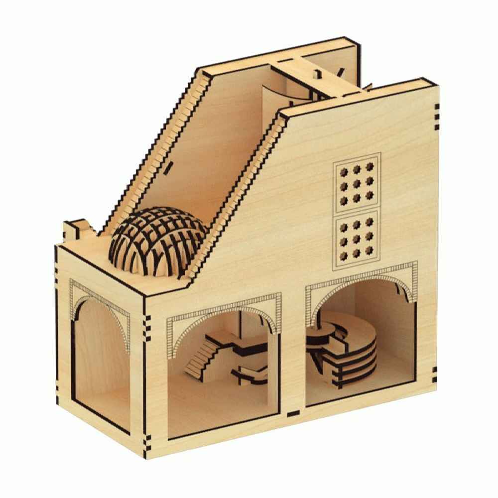 Price and Buy 58-Piece 3D Puzzle: Ancient Windmills of Nashtifan – Detailed Model - Image 4