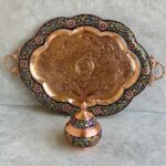 Price and Buy 6-person Copper and Mina Kari Tea Set with Very Delicate and Unique Patterns - Image 3