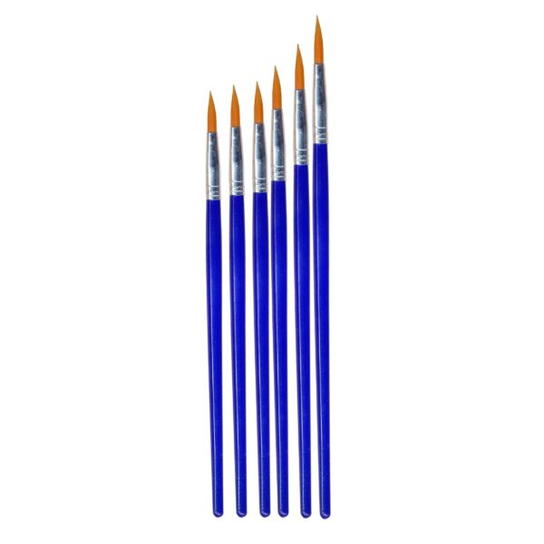 Price and Buy 6-Piece Round Bristle Paint Brush Set for Watercolor, Acrylic, & Gouache_68feff003fb5c.jpeg Price and Buy 6-Piece Round Bristle Paint Brush Set for Watercolor, Acrylic, & Gouache