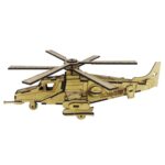 Price and Buy 64-Piece Wooden 3D Puzzle Model Kit – Attack Helicopter - Image 7