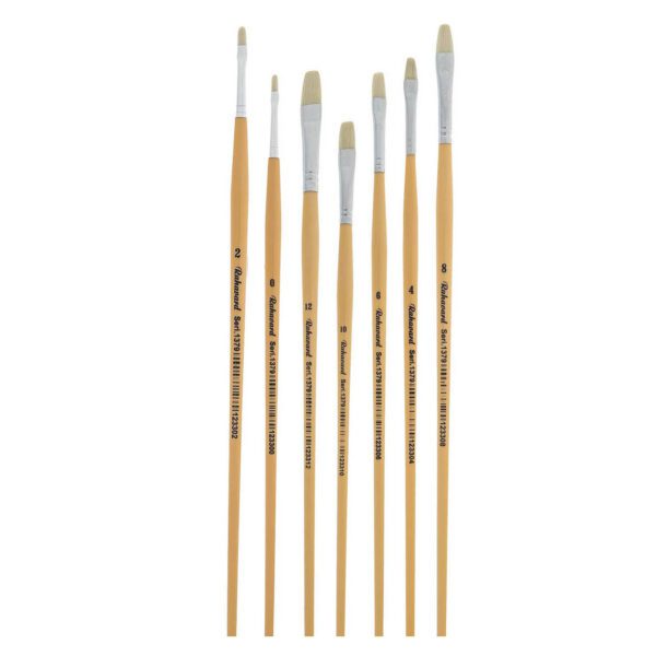 Price and Buy 7-Piece Flat Bristle Paint Brush Set for Watercolor, Acrylic, & Gouache_68feff56d2638.jpeg Price and Buy 7-Piece Flat Bristle Paint Brush Set for Watercolor, Acrylic, & Gouache