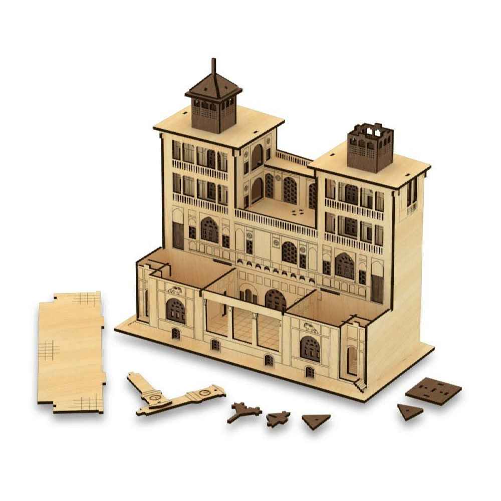 Price and Buy 77-Piece 3D Puzzle: Shamsolemareh Palace – Intricate Design - Image 4