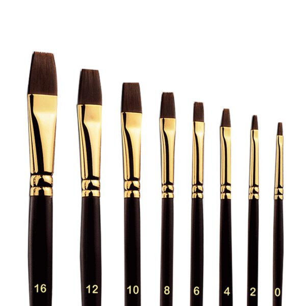 Price and Buy 8-Piece Flat Bristle Paint Brush Set for Watercolor, Acrylic, & Gouache_68feff2450869.jpeg Price and Buy 8-Piece Flat Bristle Paint Brush Set for Watercolor, Acrylic, & Gouache