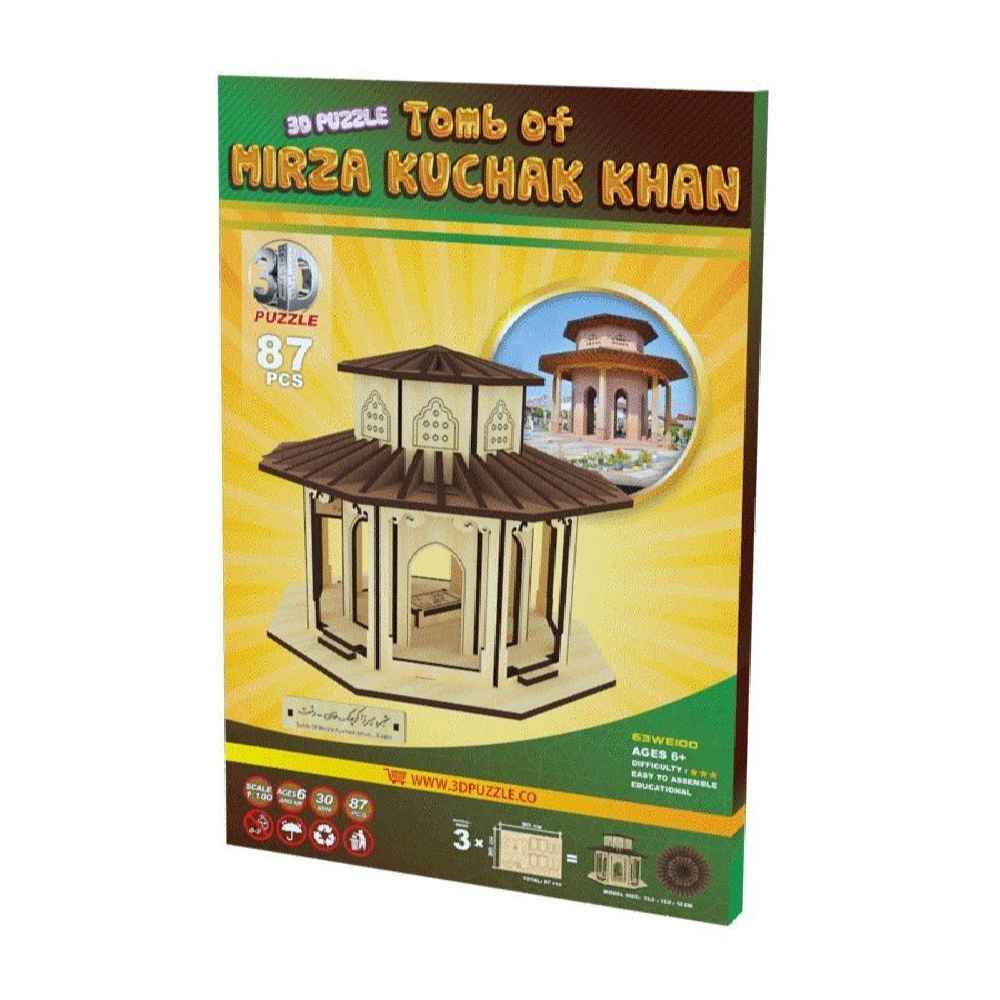 Price and Buy 87-Piece 3D Puzzle: Tomb of Mirza Kuchak Khan – Intricate Design - Image 3