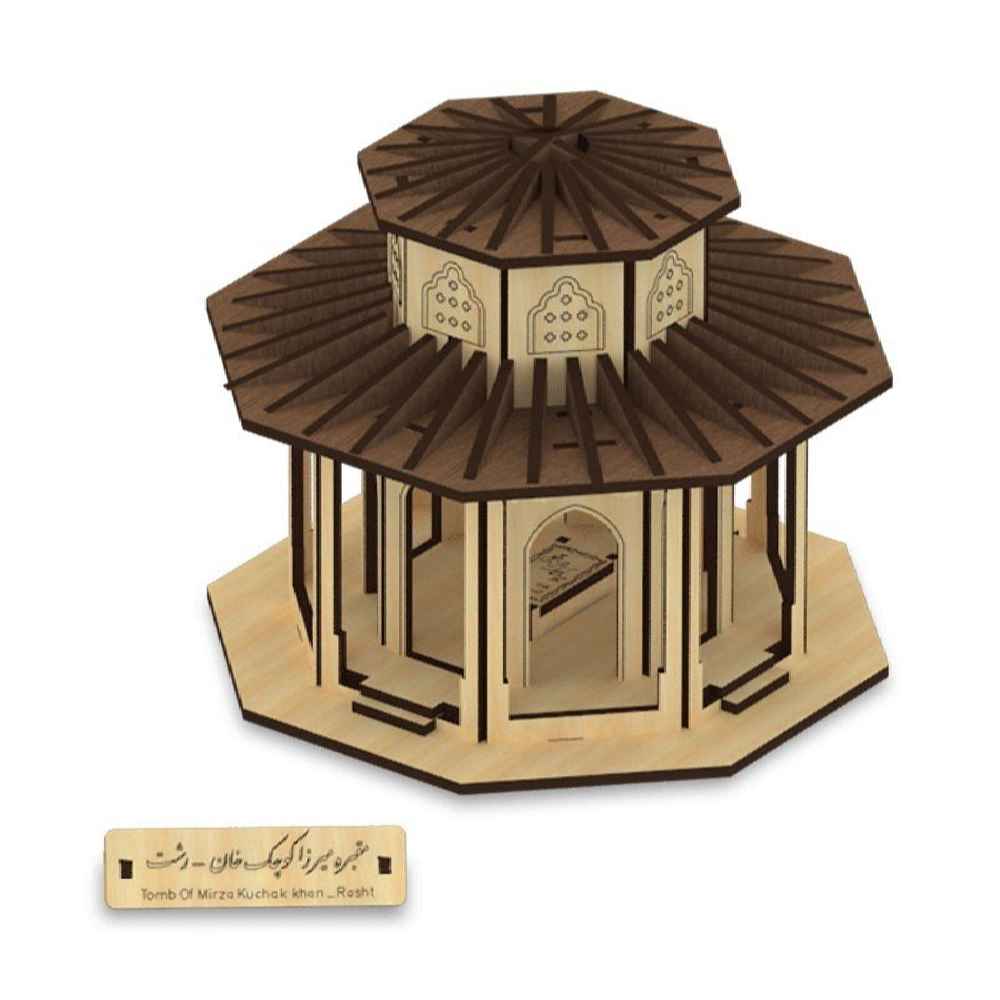 Price and Buy 87-Piece 3D Puzzle: Tomb of Mirza Kuchak Khan – Intricate Design - Image 4
