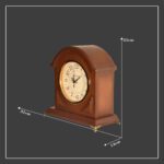 Price and Buy A Touch of Vintage – The Warm, Wooden Soul of Dre Clock in Brown - Image 3