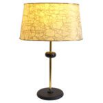 Price and Buy Accent Table Lamp with Drum Shade Design in Gold
