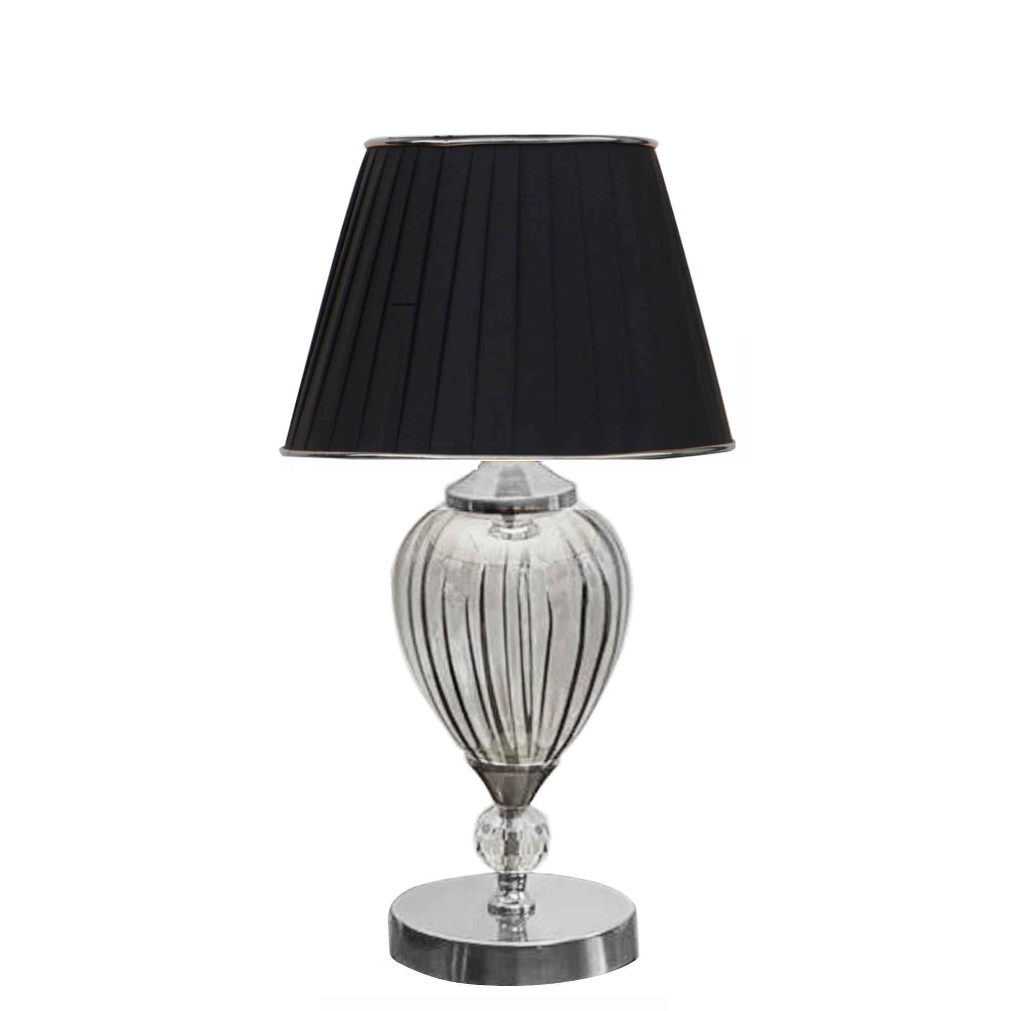 Price and Buy Accent Table Lamp with Fabric Tapered Lampshade Jami