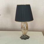 Price and Buy Accent Table Lamp with Fabric Tapered Lampshade Nasim - Image 4