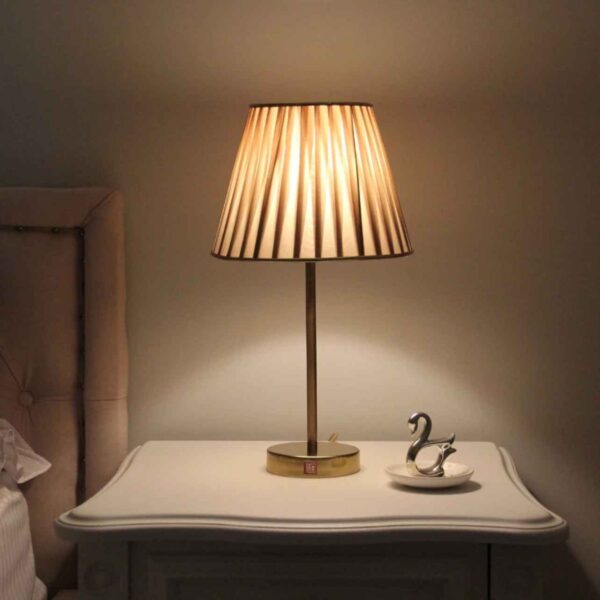 Price and Buy Accent Table Lamp with Fabric Tapered Lampshade Norham_68fe46a032783.jpeg Price and Buy Accent Table Lamp with Fabric Tapered Lampshade Norham