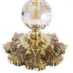 Price and Buy Accent Table Lamp with Fabric Tapered Lampshade Royal - Image 3