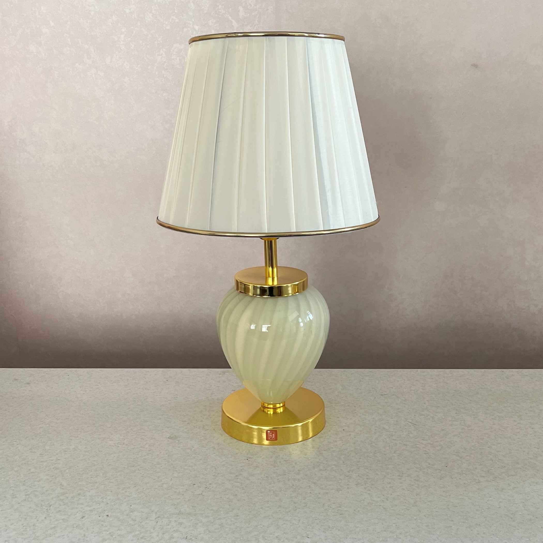 Price and Buy Accent Table Lamp with Fabric Tapered Lampshade Sarina - Image 6