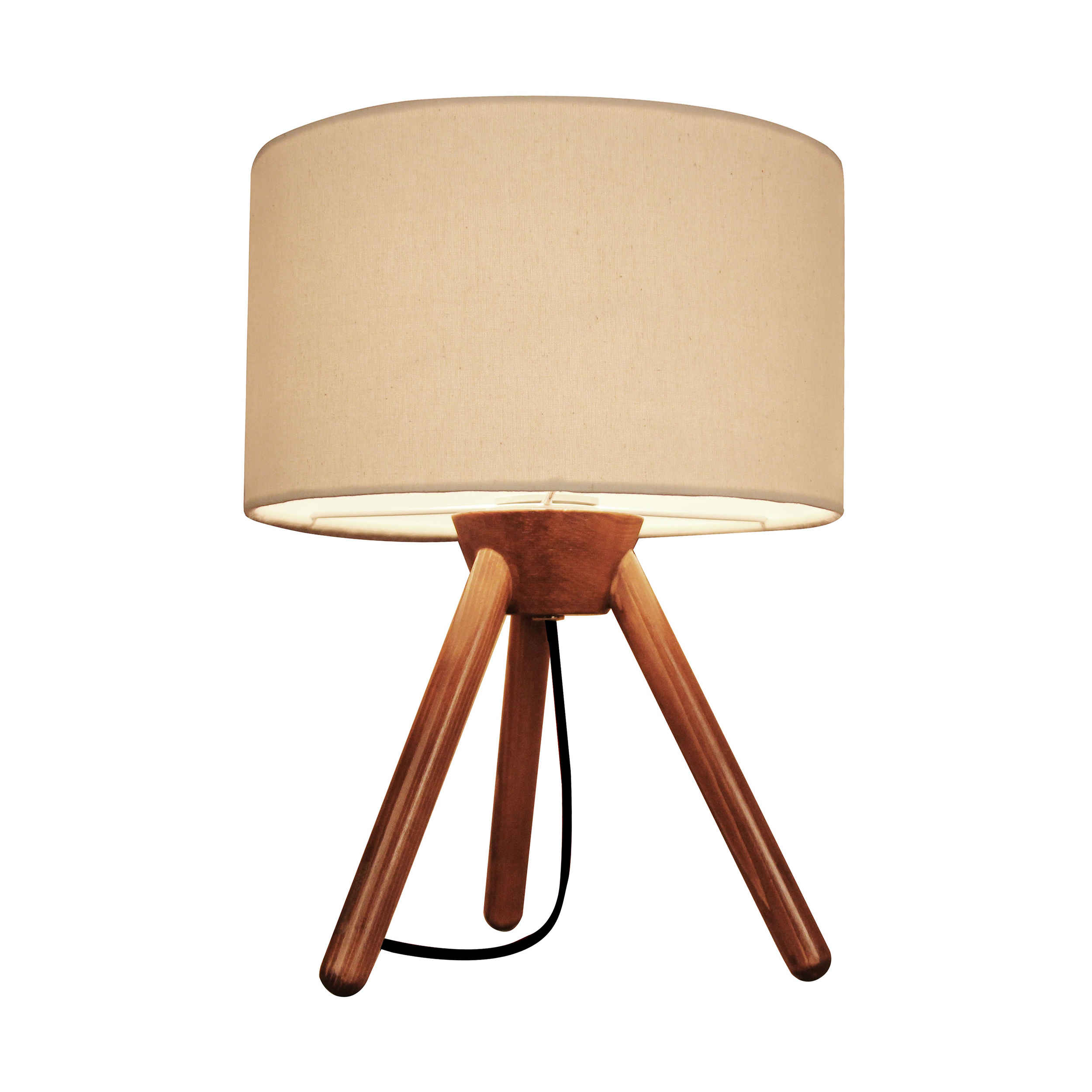 Price and Buy Accent Wooden Table Lamp Handcrafted Cream Masina_68fd44cd83729.jpeg Price and Buy Accent Wooden Table Lamp Handcrafted Cream Masina - Image 1